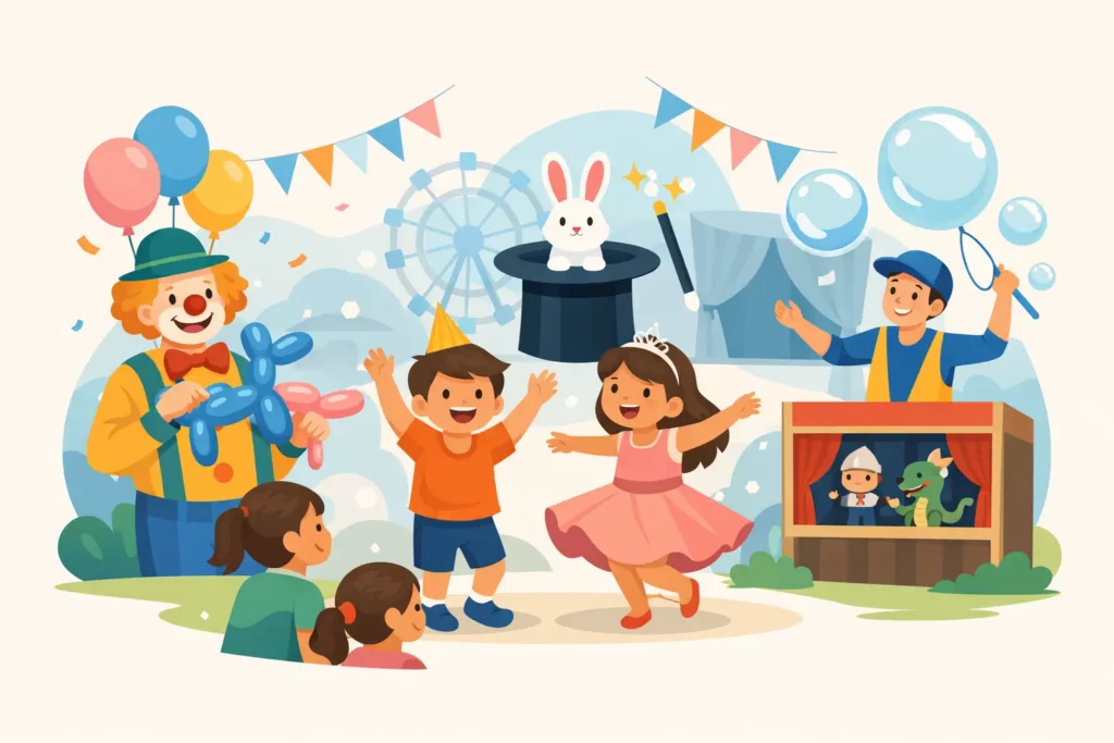 Kindvriendelijk feest entertainment dat past